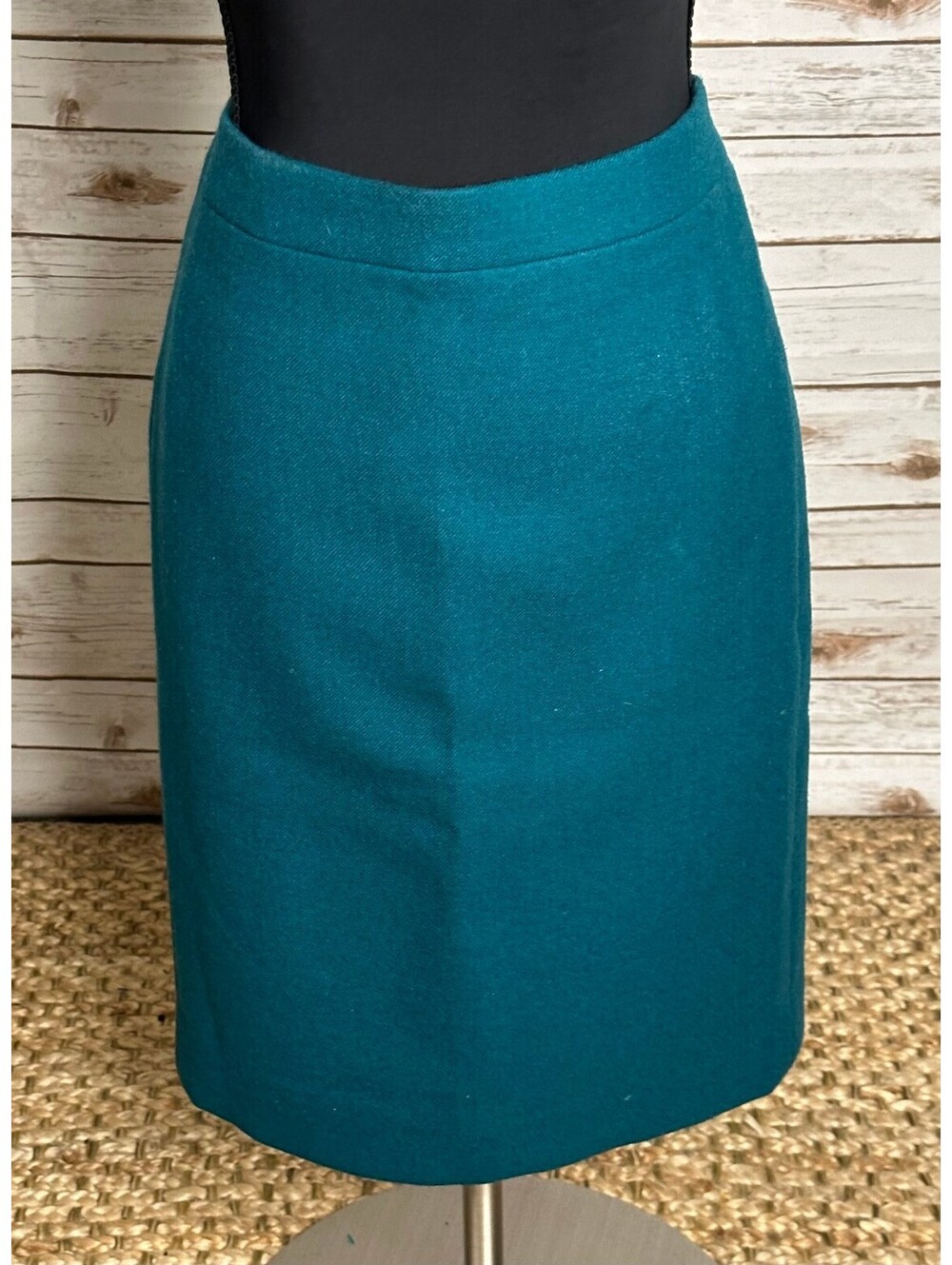 J. Crew Teal Pencil Skirt